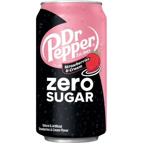 Dr Pepper Strawberries & Cream Zero Sugar