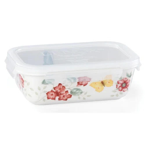 Lenox Butterfly Meadow Rectangular Food Storage Container