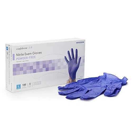 McKesson Confiderm 3.0 Nitrile Exam Gloves