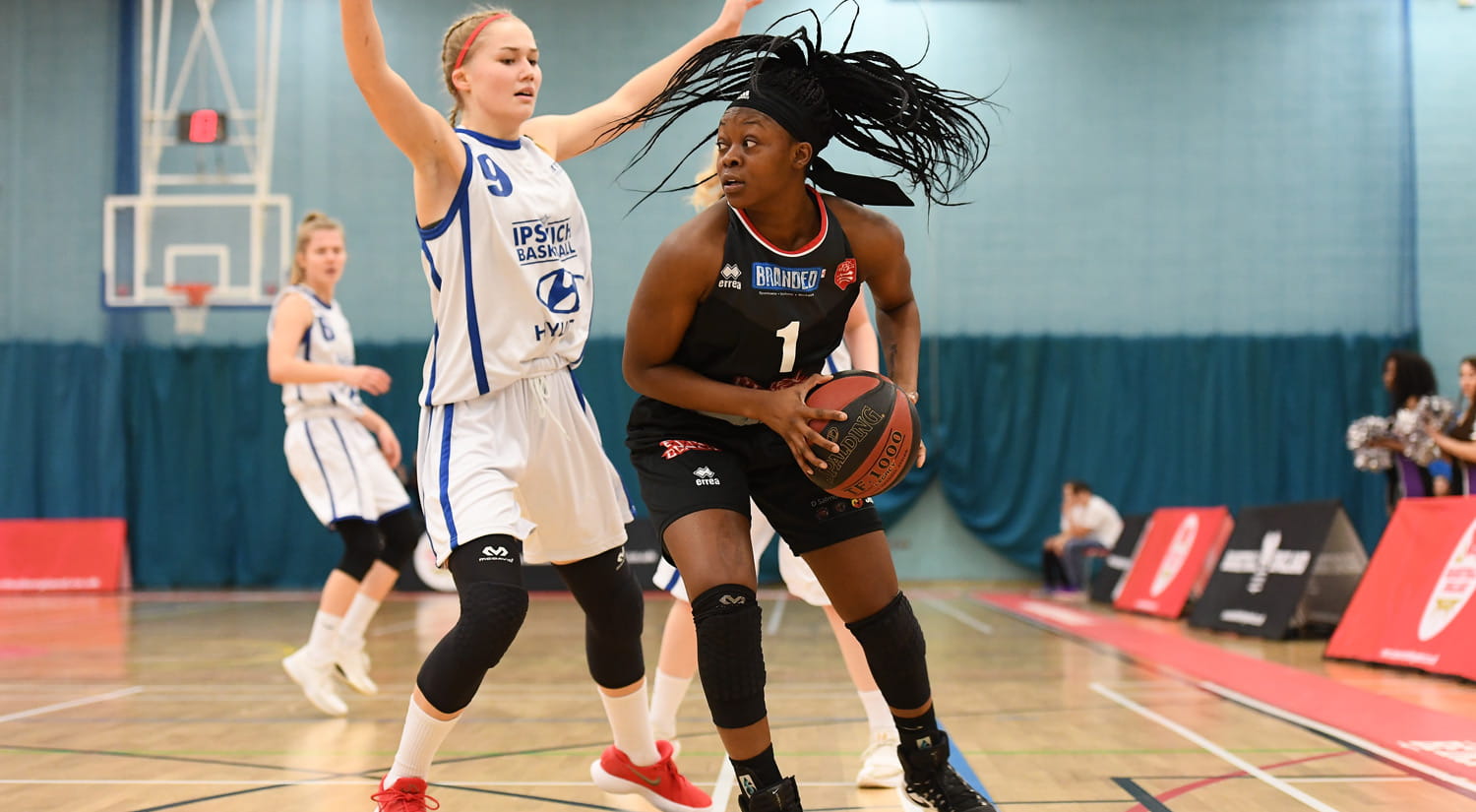 Womens basketball match