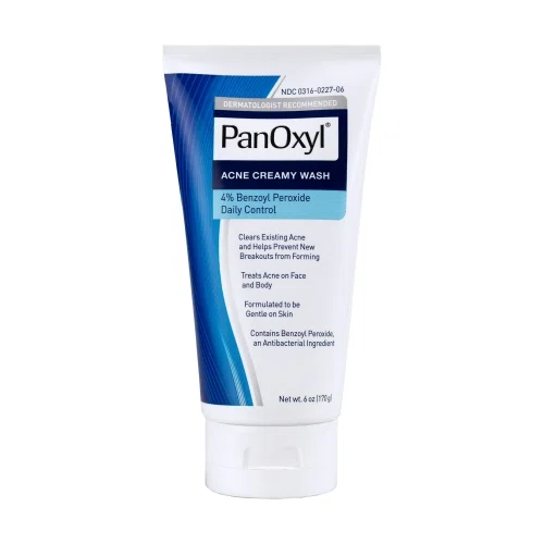 PanOxyl Acne Creamy Wash Benzoyl Peroxide 4% Daily Control