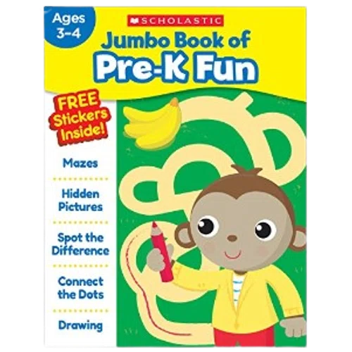 Scholastic Kindergarten Jumbo Workbook