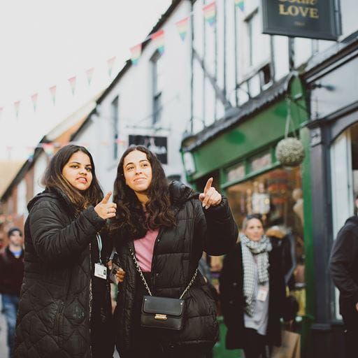 students-shopping-colchester-town-eld-lane
